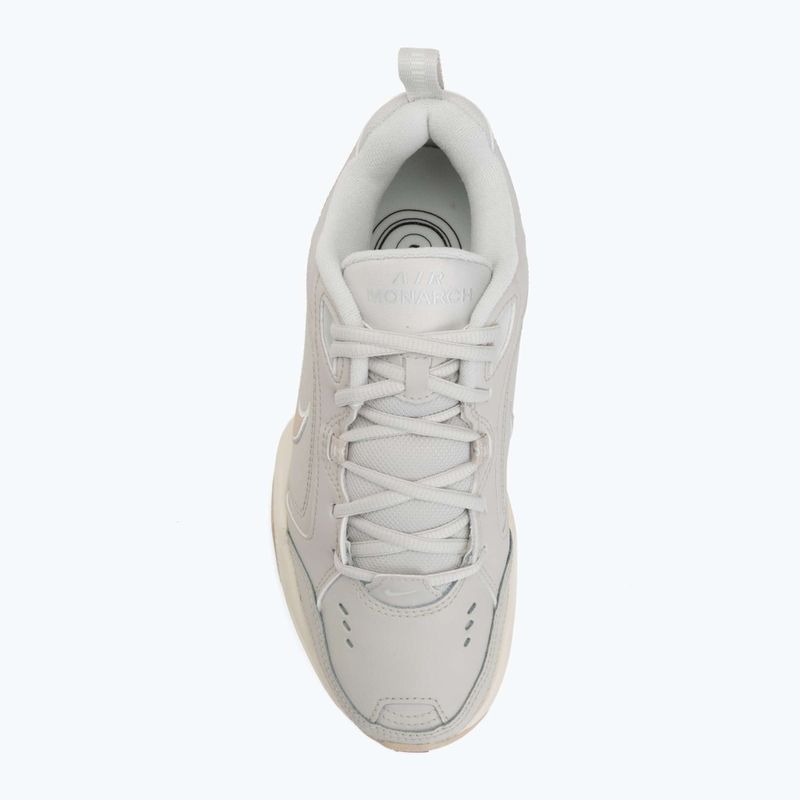 Men's training shoes Nike Air Monarch IV light bone/spruce aura/sanddrift 5