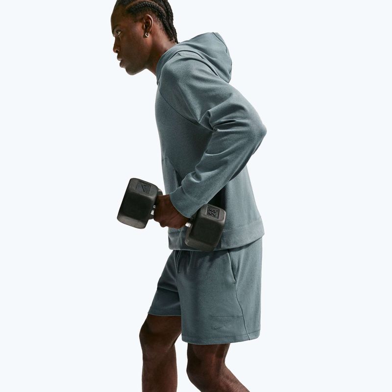 Men's shorts Nike Primary NanoKnit Dri-Fit Performance 7" mineral slate/black spruce/mineral slate 5