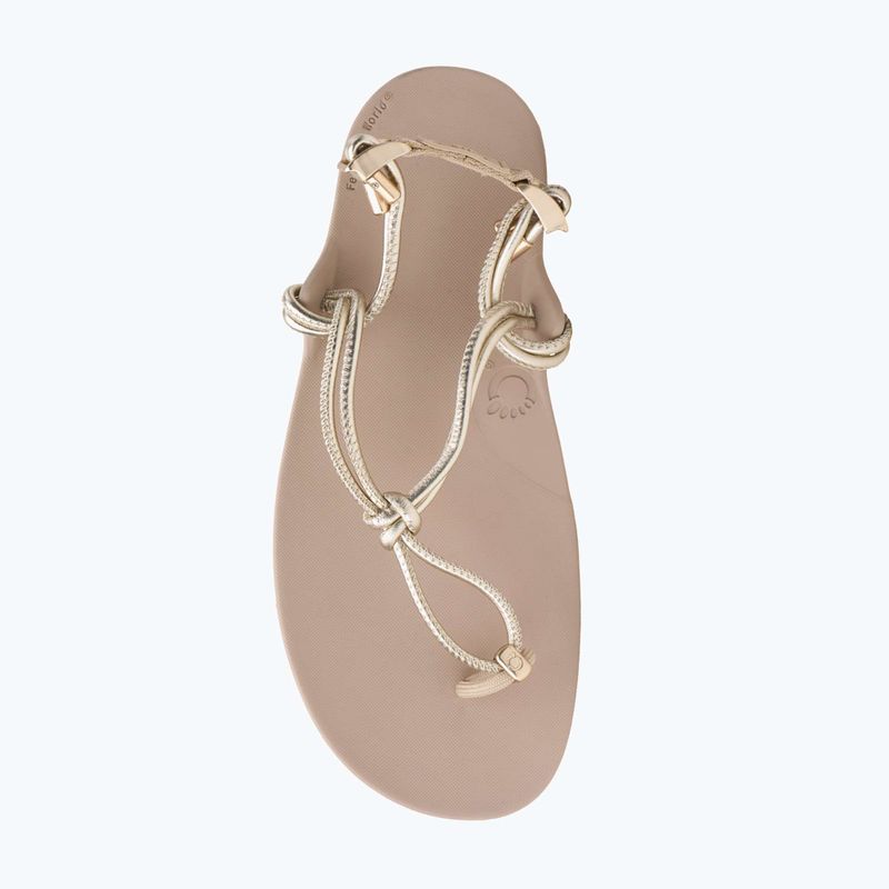 Women's barefoot sandals Xero Shoes Genesis gold metallic 14