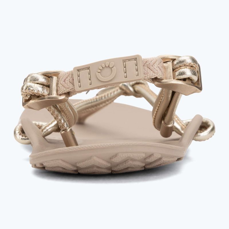 Women's barefoot sandals Xero Shoes Genesis gold metallic 6