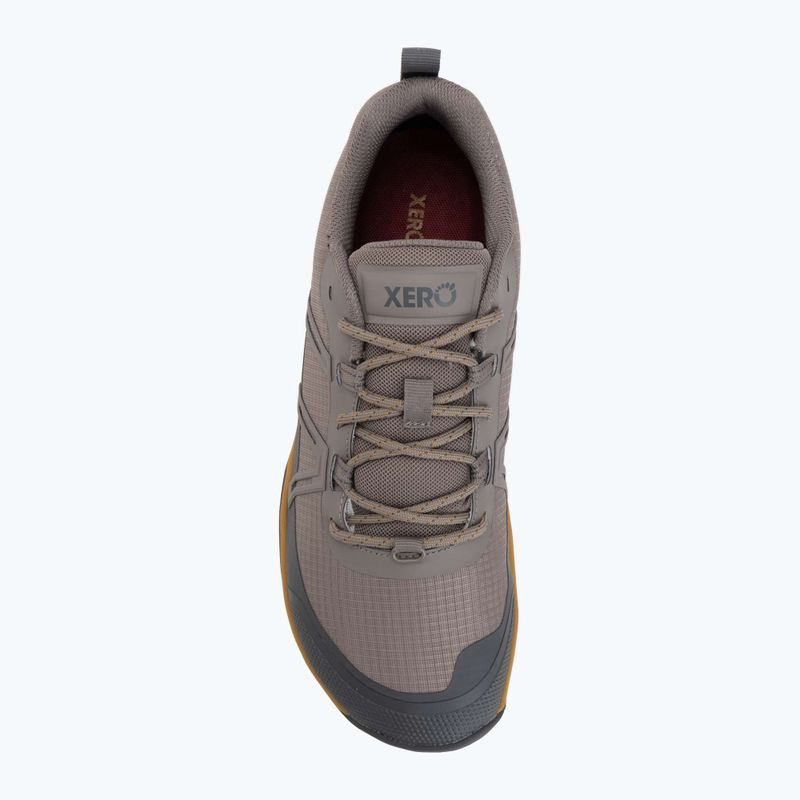 Men's barefoot shoes Xero Shoes Scrambler Trail Low WP driftwood/asphalt 5