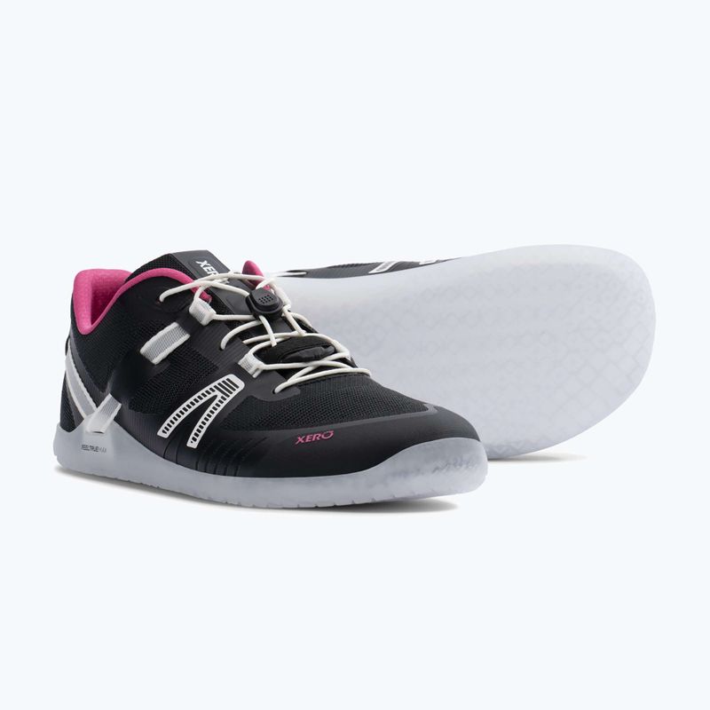 Women's barefoot shoes Xero Shoes XT Max black/white purple 13