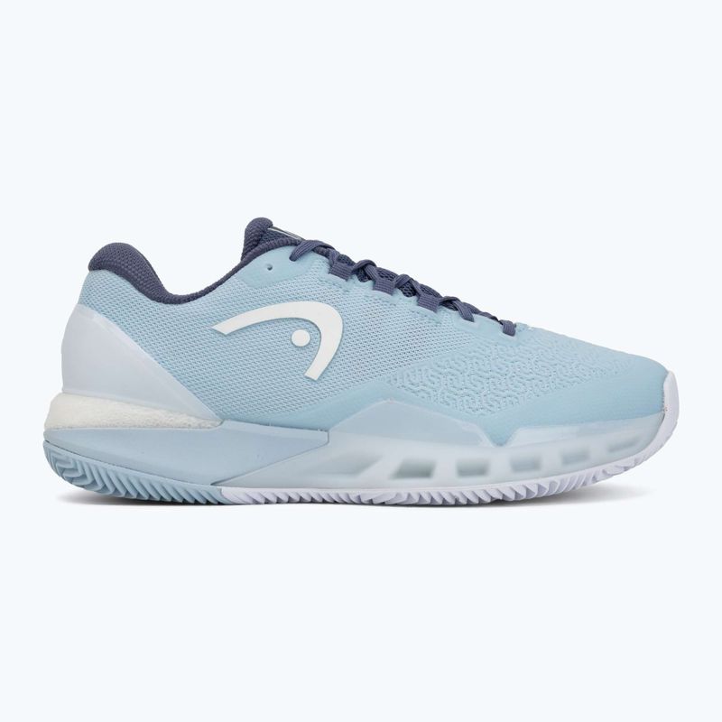 Women's tennis shoes HEAD Revolt Pro 5.0 Clay light blue/dark blue 2