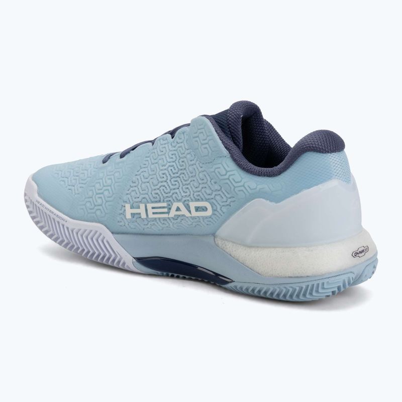 Women's tennis shoes HEAD Revolt Pro 5.0 Clay light blue/dark blue 3
