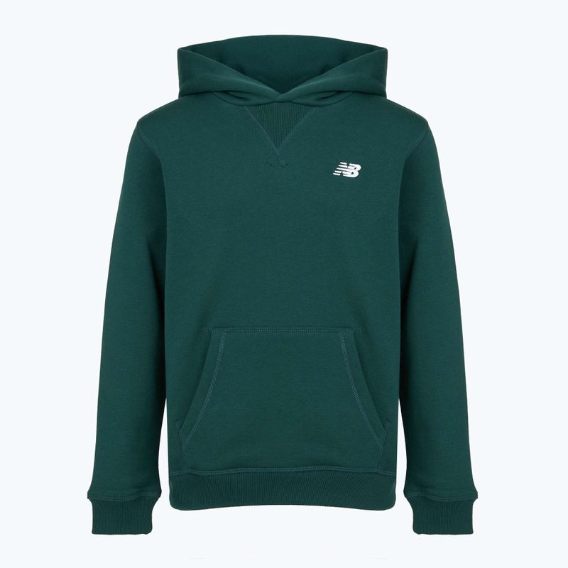 Children's sweatshirt New Balance Brush Back Small Logo Hoodie medusa green 6