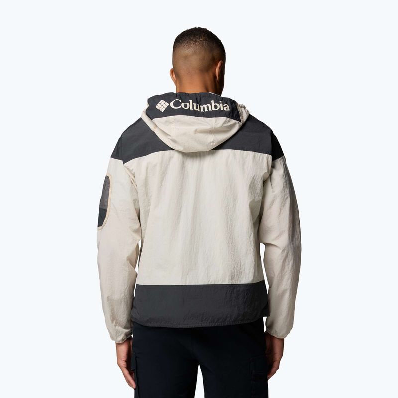 Men's windbreaker jacket Columbia Challenger II Windbreaker dark stone/shark 3