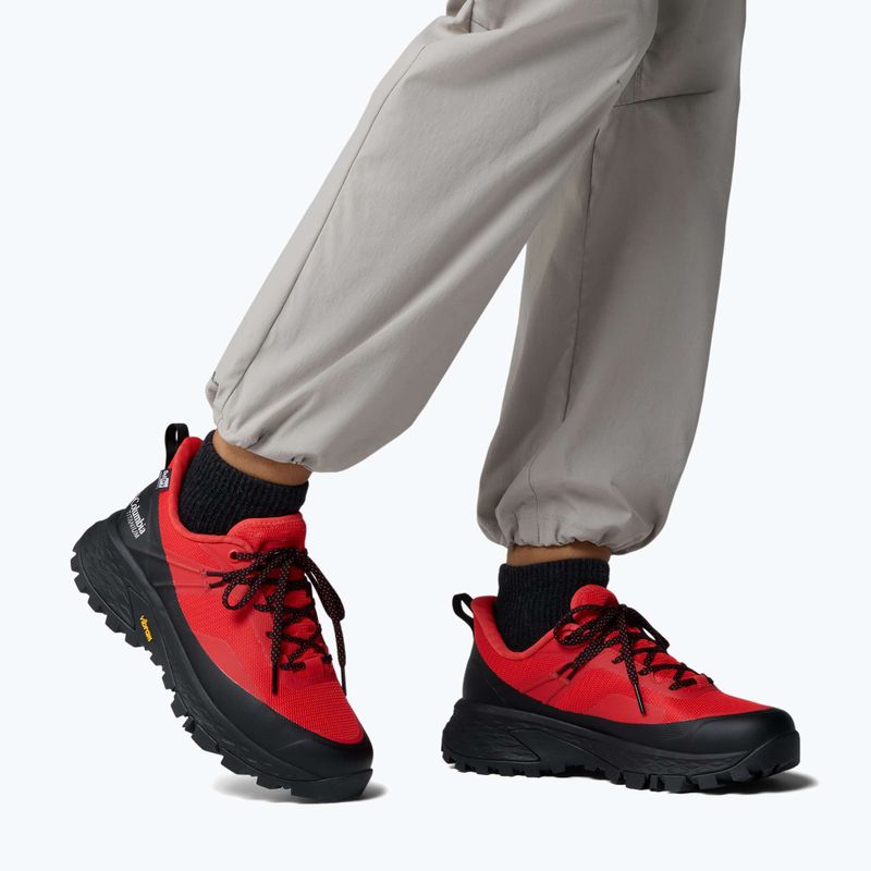 Women's trekking boots Columbia Tellurix Titanum Outdry poppy red/black 9