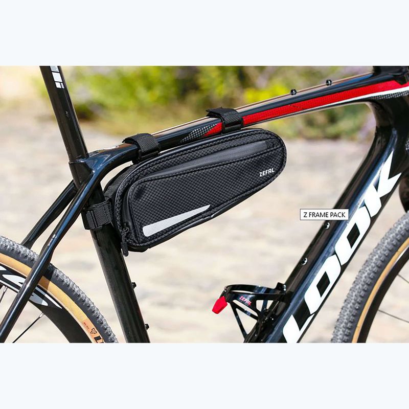 Zefal Bikepacking under-frame bike bag with Frame Pack black ZF-7049 6