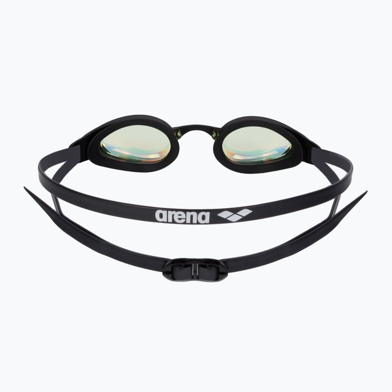 Arena swimming goggles Cobra Core Swipe Mirror yellow copper/black 003251/350 5