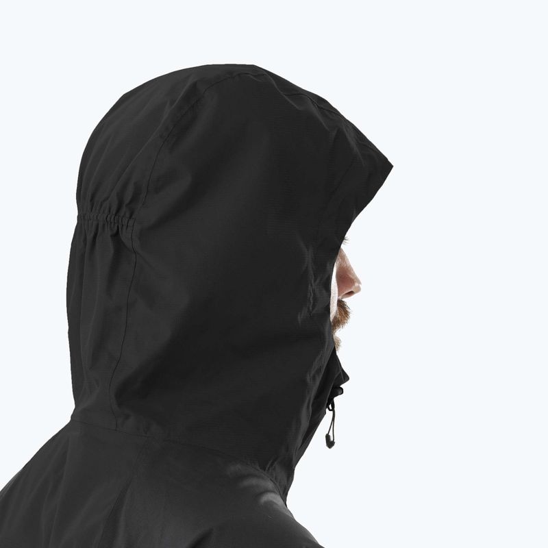 Men's rain jacket Millet Fitz Roy black/noir 4