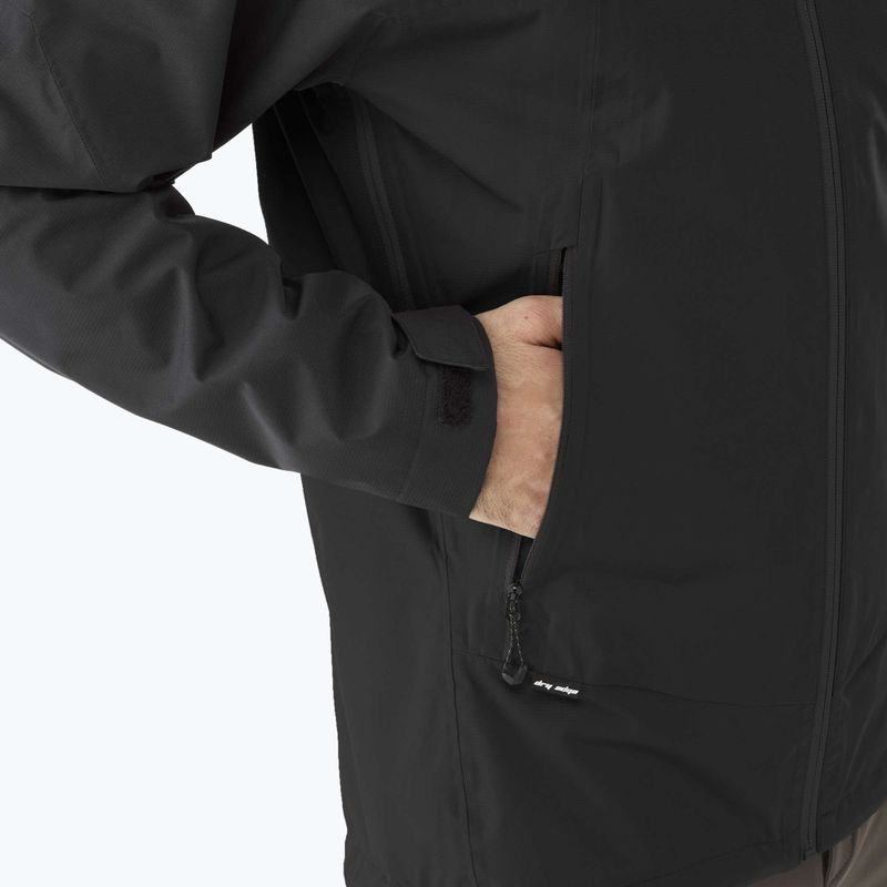 Men's rain jacket Millet Fitz Roy black/noir 6