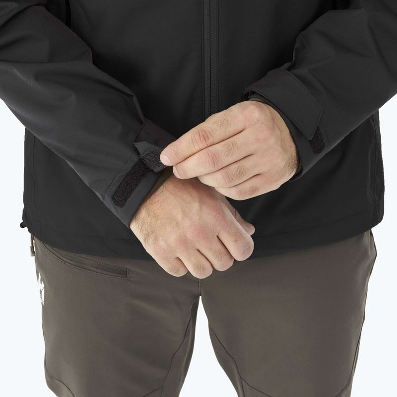 Men's rain jacket Millet Fitz Roy black/noir 7
