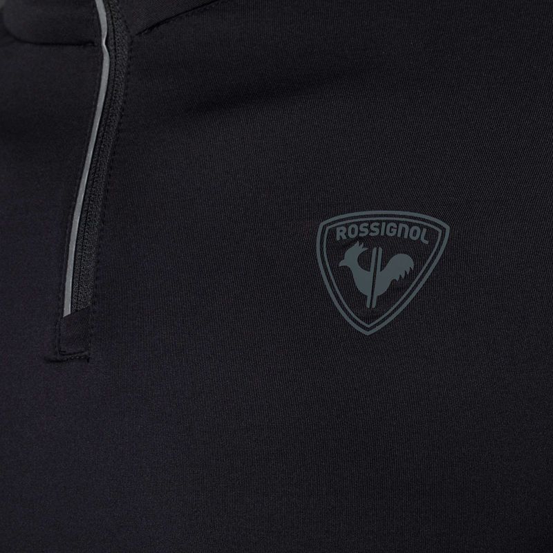 Men's thermal active sweatshirt Rossignol Classique 1/2 Zip black 8