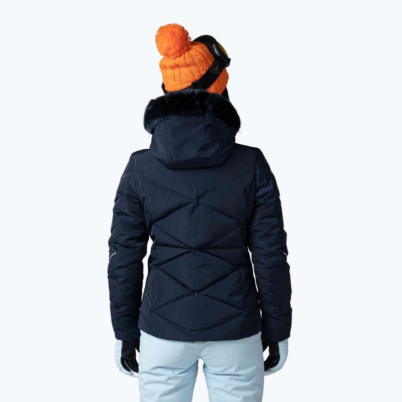 Women's ski jacket Rossignol Staci Pearly dark navy 3