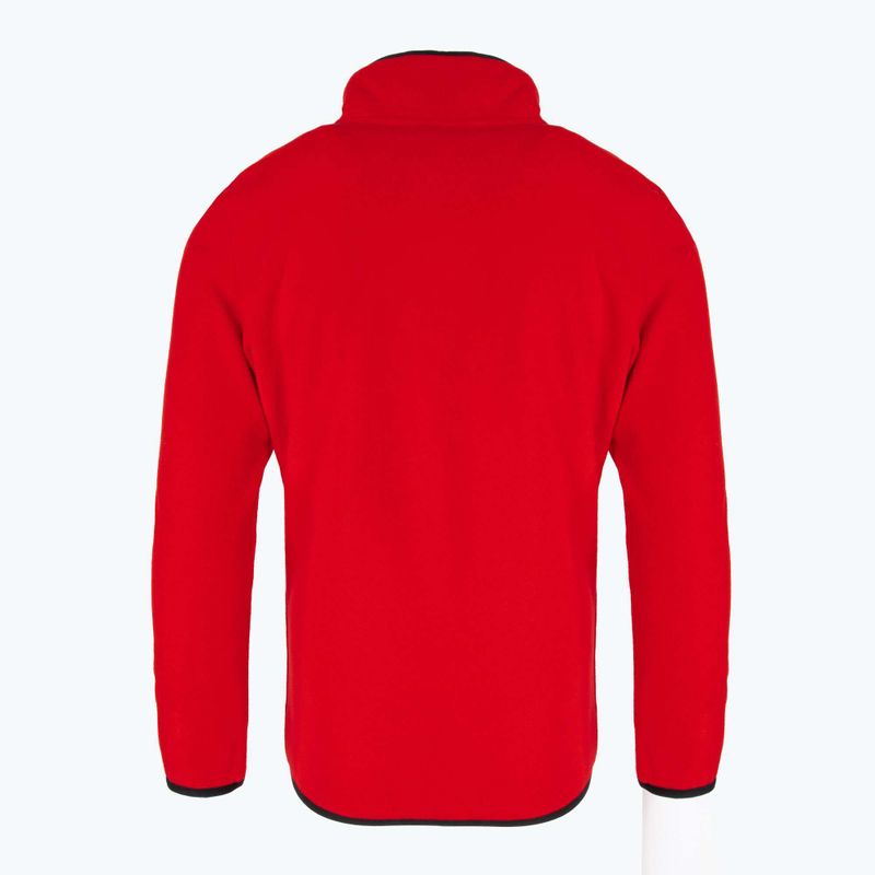 Rossignol Jr Strawpile Fleece Fz sports red children's sweatshirt 7