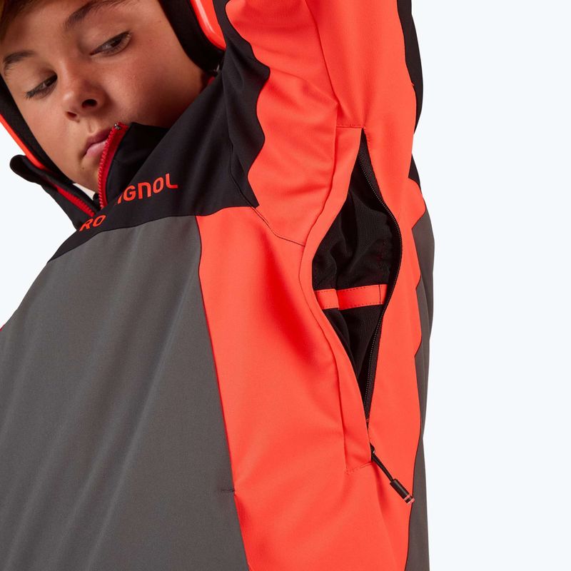 Children's ski jacket Rossignol Hero Velika Insulated black 9