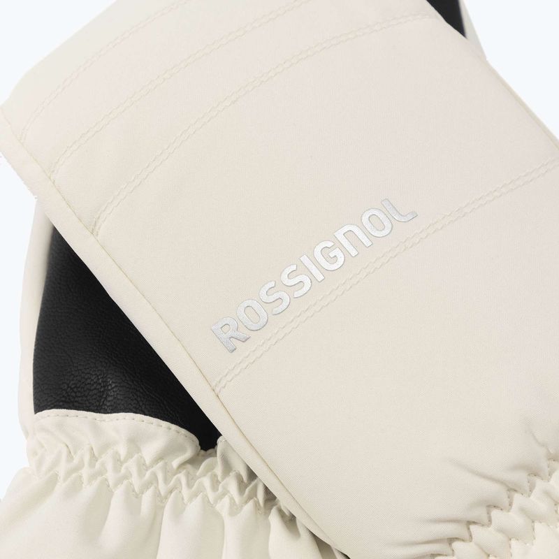 Women's ski gloves Rossignol Perfy M nature white 2