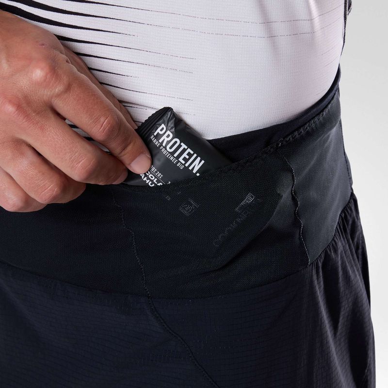 Running shorts Rossignol Sapa 2IN1 7" black 5
