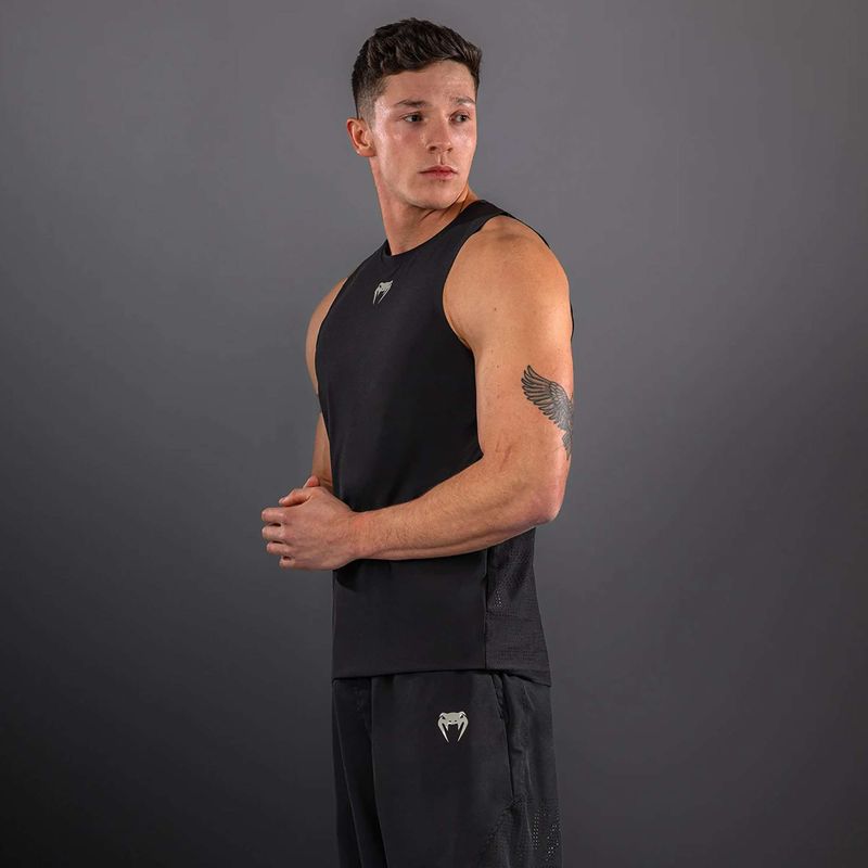 Men's T-shirt Venum Lazer black/grey 4