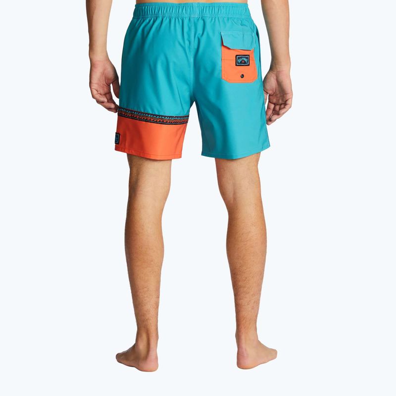 Men's swimming shorts Billabong Burleigh Layback aqua 2