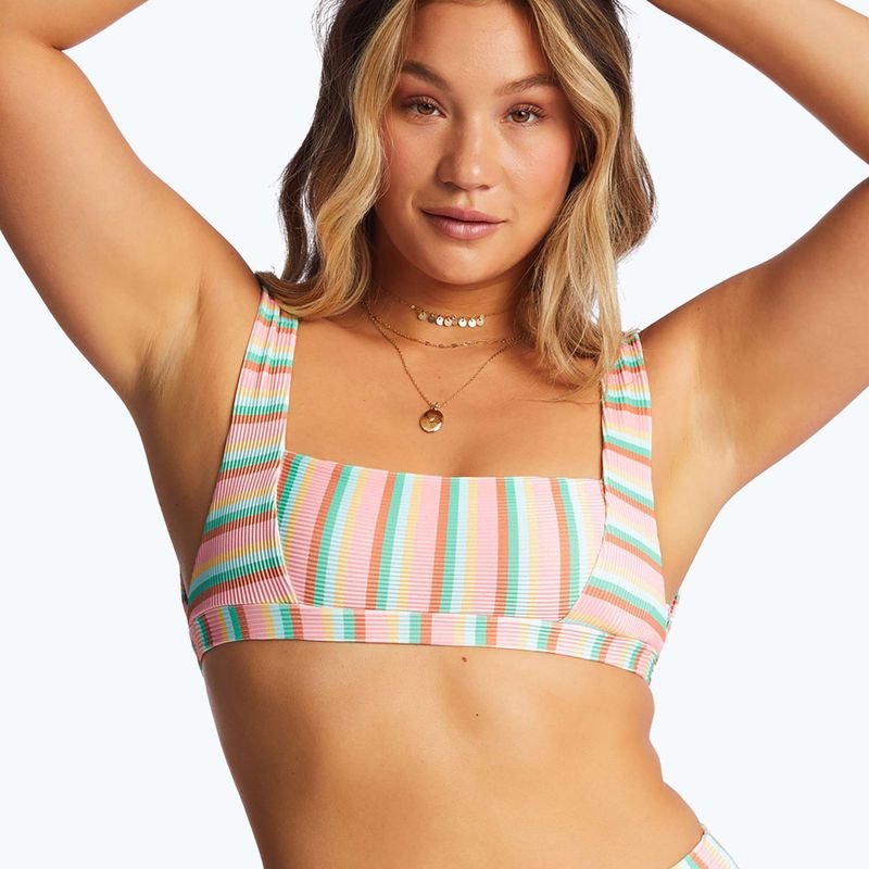 Swimsuit top Billabong Island Glow Tanlines Tank multicolor 4