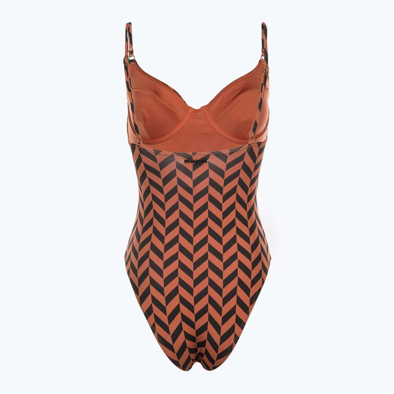 Ladies' one-piece swimsuit Billabong Cross Step brick 5