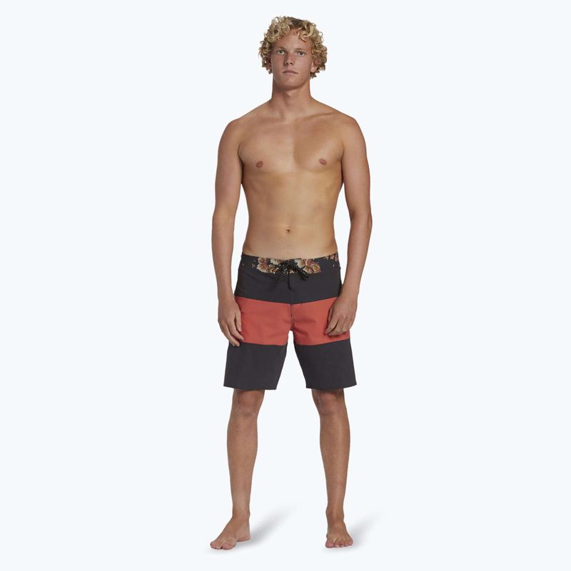 Men's Billabong Tribong Pro washed red swim shorts 2
