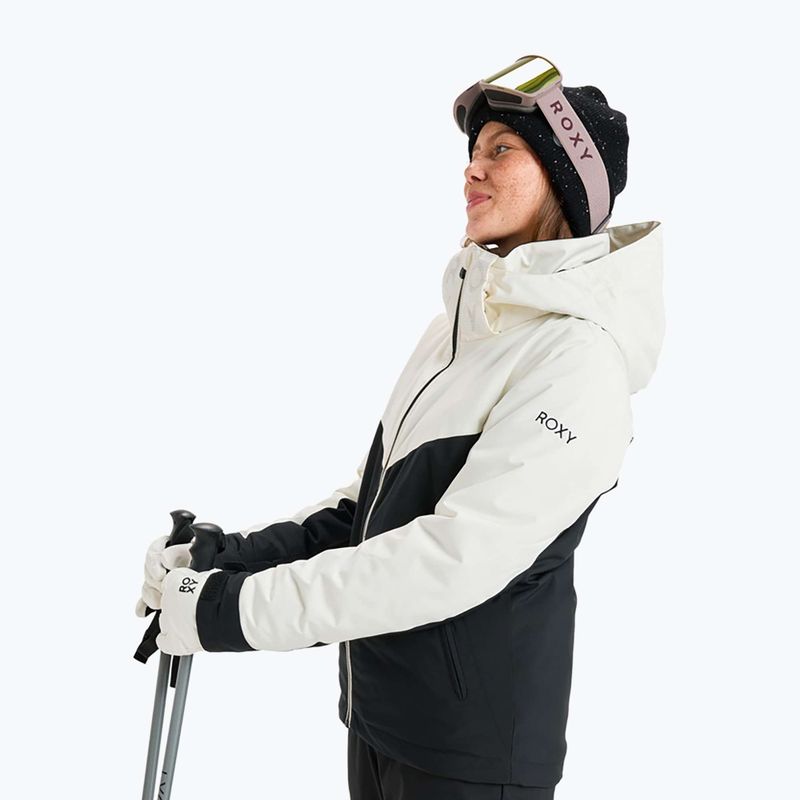 Women's snowboard jacket ROXY Free Jet Block true black 4