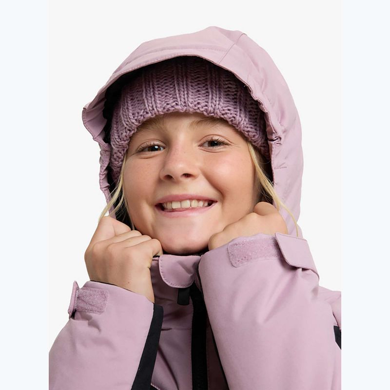 Children's snowboard jacket ROXY Snowsylva true black 9