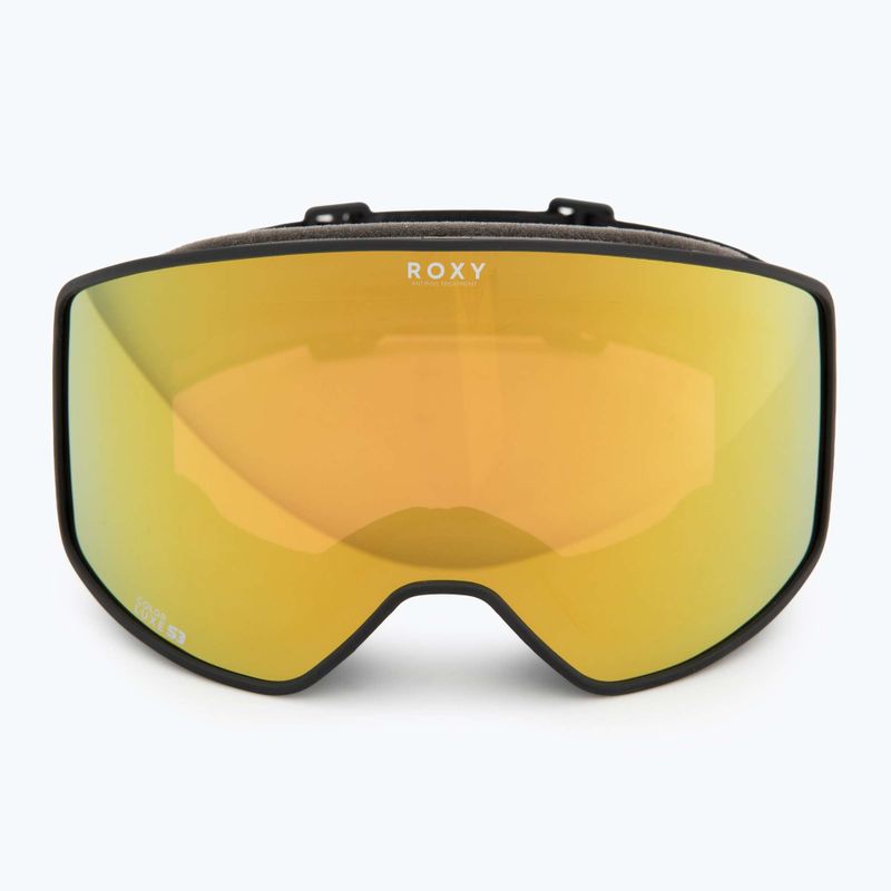 Women's snowboard goggles ROXY Storm W black/clux ml pink gold 2