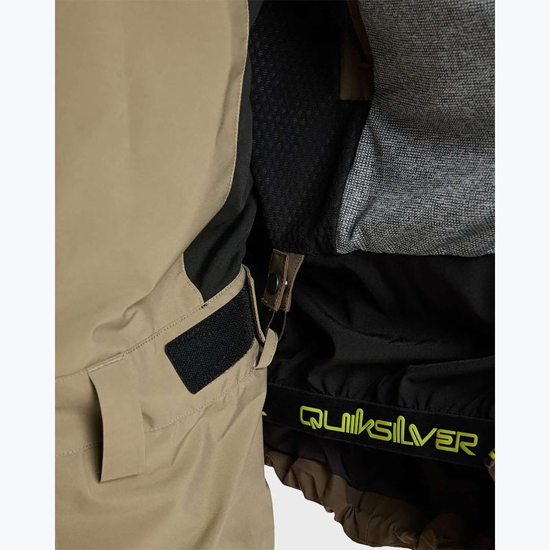 Children's snowboard jacket Quiksilver Forever Stretch GTX canteen 11