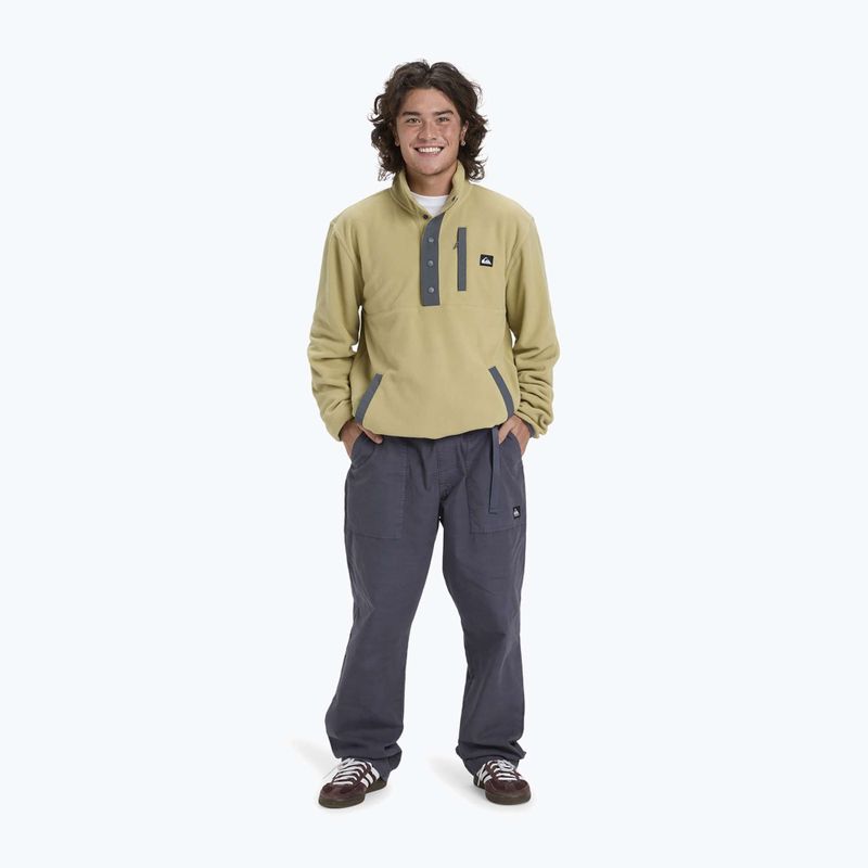 Men's snowboard sweatshirt Quiksilver No Destinantion Half Snaps sponge 2
