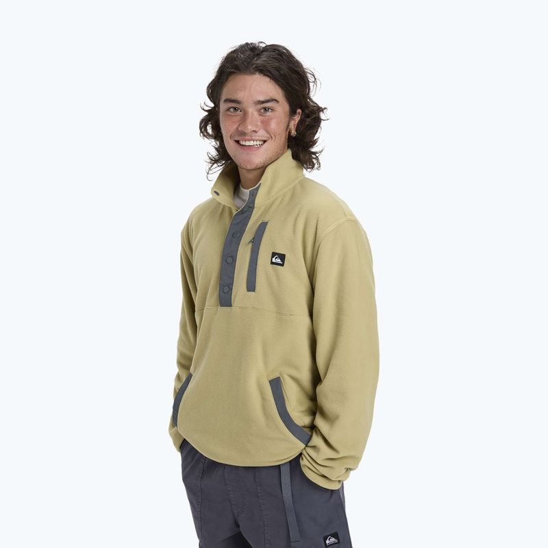 Men's snowboard sweatshirt Quiksilver No Destinantion Half Snaps sponge 4