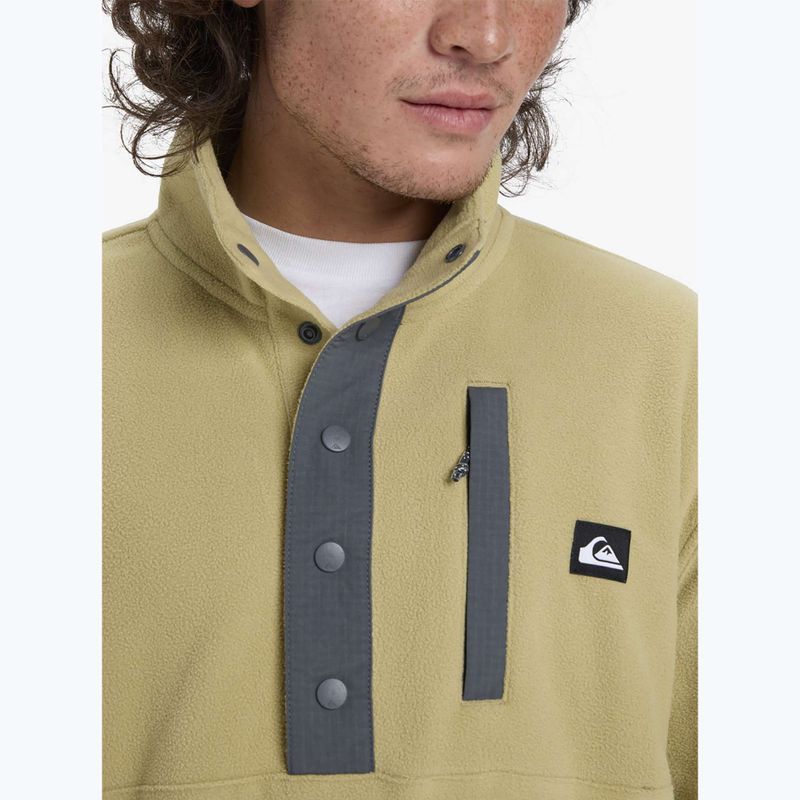 Men's snowboard sweatshirt Quiksilver No Destinantion Half Snaps sponge 5
