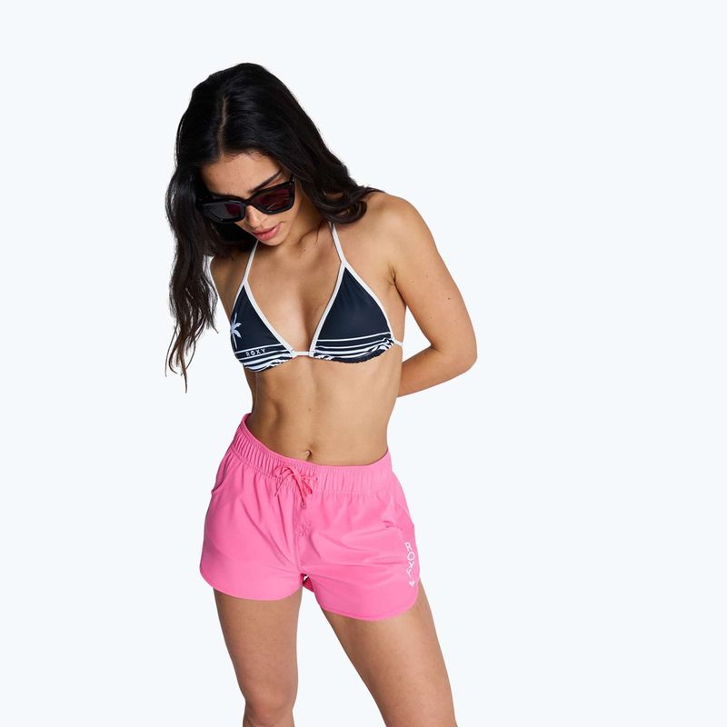 Women's swim shorts ROXY Wave 2'' sangria sunset 4