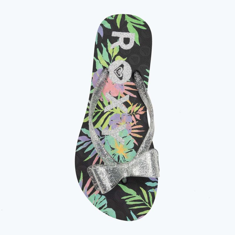 Children's flip-flops ROXY Lulu IV black multi 1 5