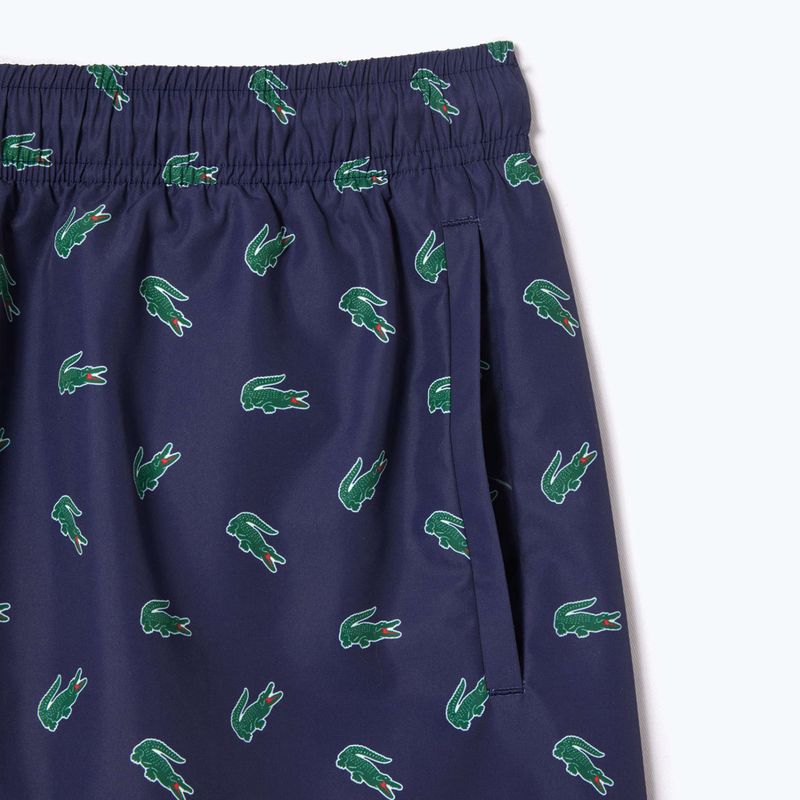 Men's Lacoste swim shorts MH7188 navy blue/multico 7