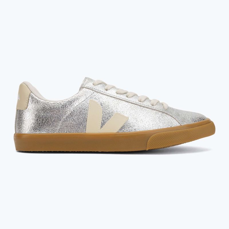 Women's shoes VEJA Esplar Logo silver/pierre/natural 2