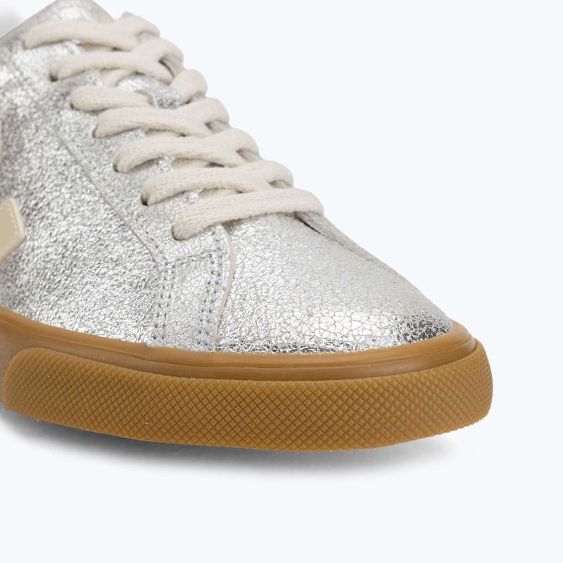 Women's shoes VEJA Esplar Logo silver/pierre/natural 7