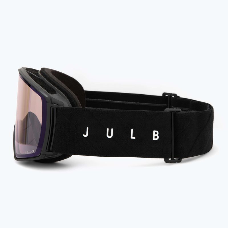 Ski goggles Julbo Launcher Reactiv High Contrast black/flash blue 4