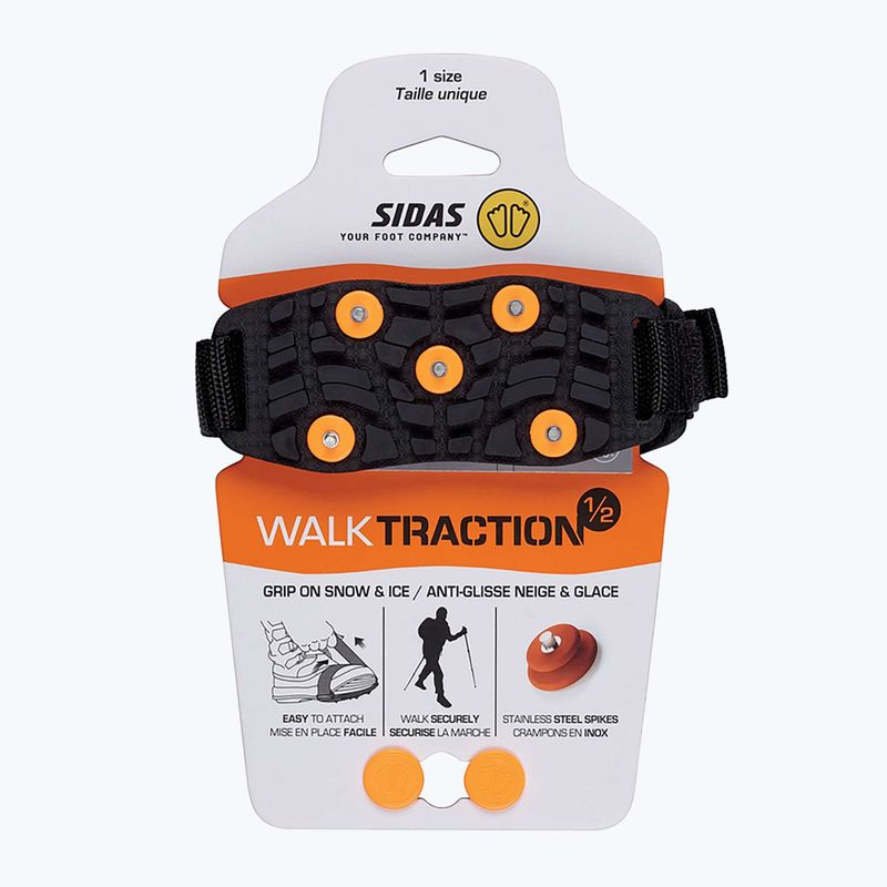 Sidas Walk 1/2 Traction shoe overlays black CTRWALKHALF16 4