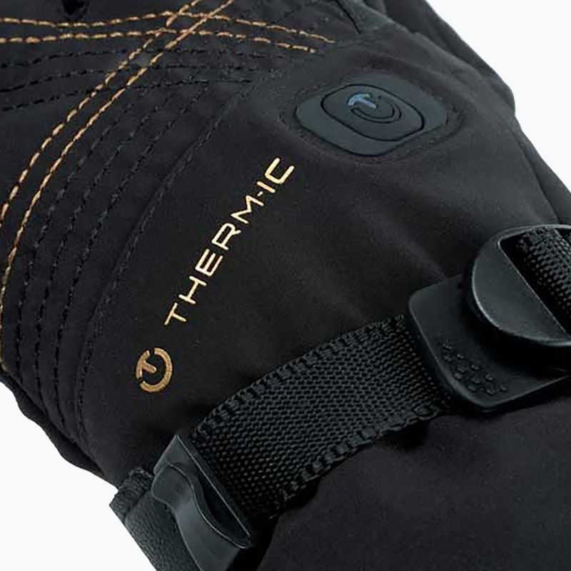 Women's heated gloves Therm-ic Ultra Heat Boost black T46-1200-002 12