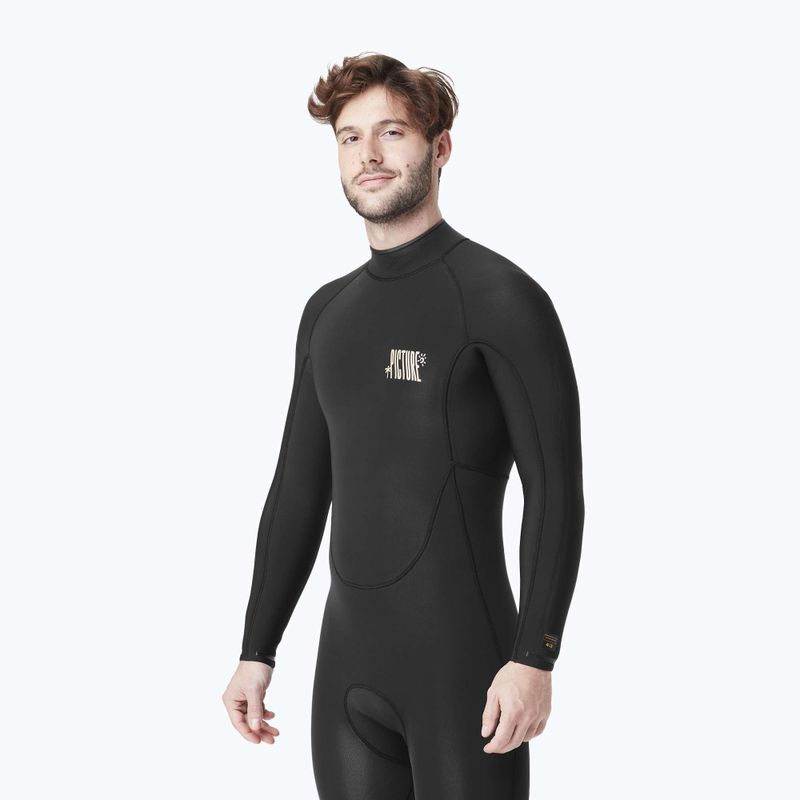 Men's Picture Equation 4/3 mm black wetsuit 8