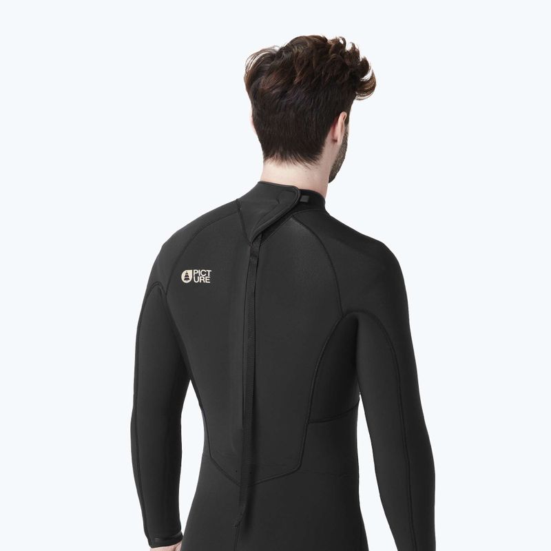 Men's Picture Equation 4/3 mm black wetsuit 9