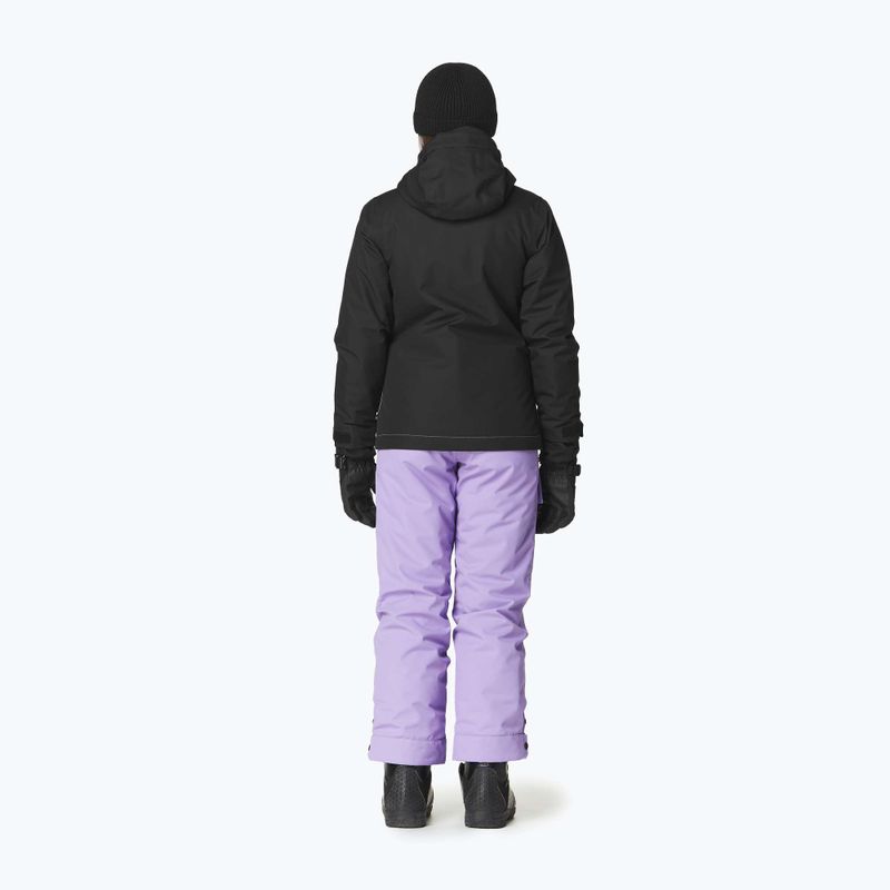 Picture Seady children's ski jacket black / paisley purp / silt green 3