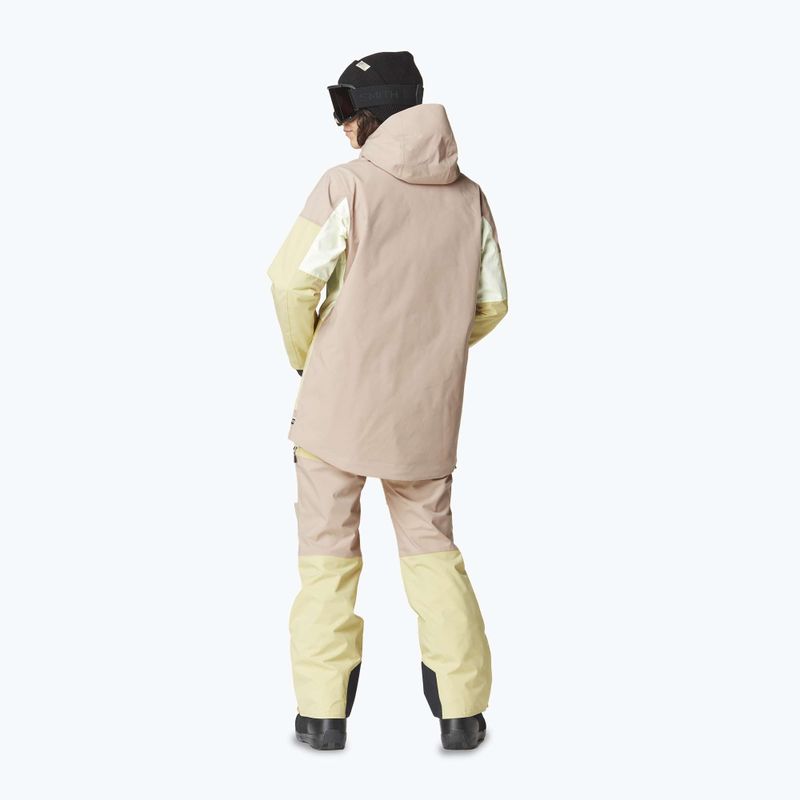 Picture Haakon women's ski jacket roebuck / lime / cream hemp 3
