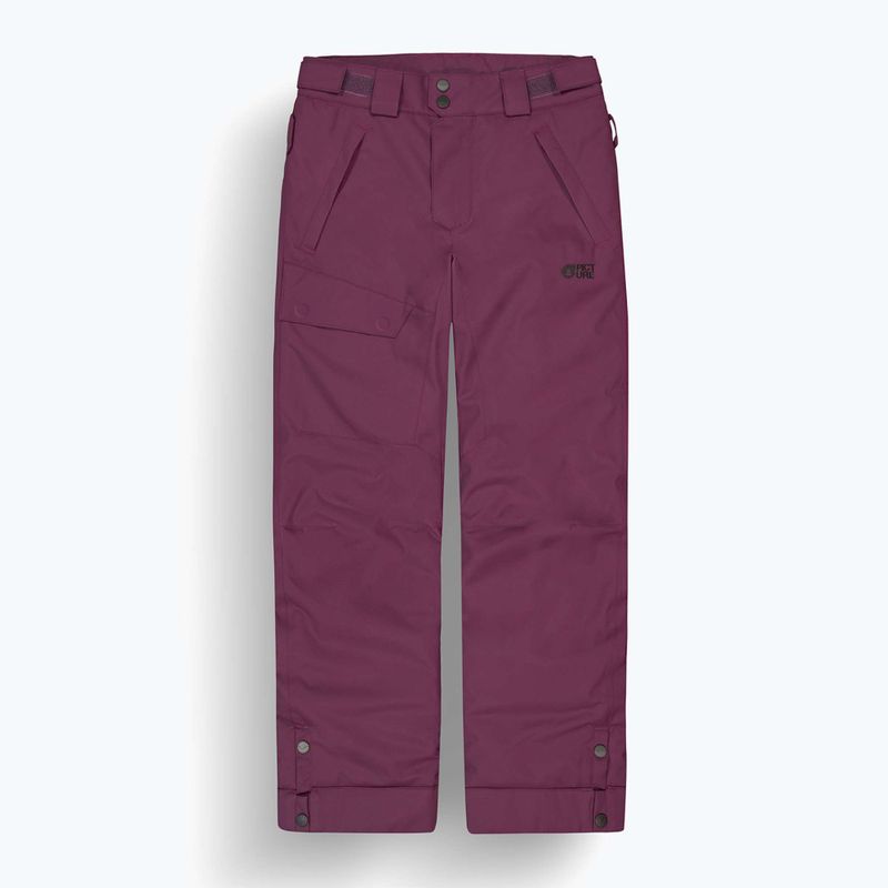 Children's ski trousers Picture Time 10/10 purple potion 6