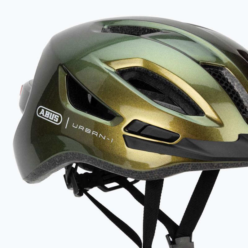 Bike helmet ABUS Urban-I 4.0 pepper green 10