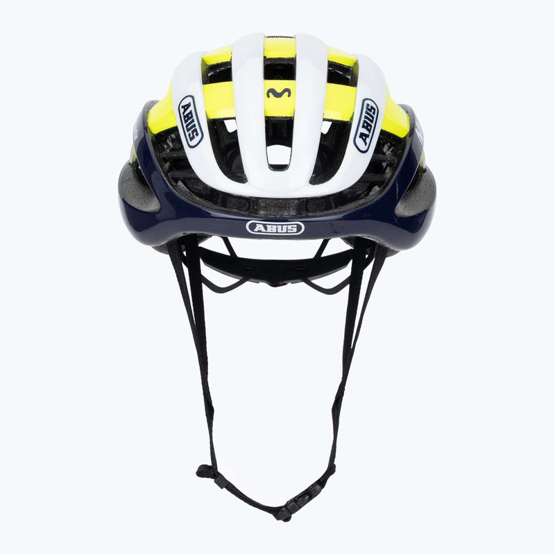 Bicycle helmet ABUS AirBreaker Movistar Team 24 navy/yellow/white 2
