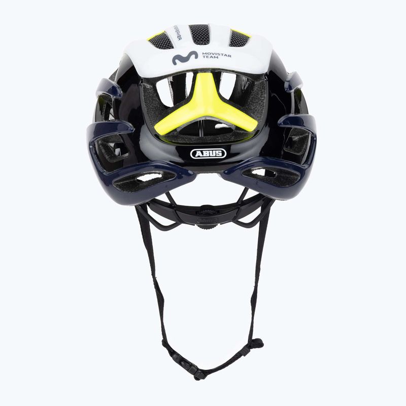 Bicycle helmet ABUS AirBreaker Movistar Team 24 navy/yellow/white 4